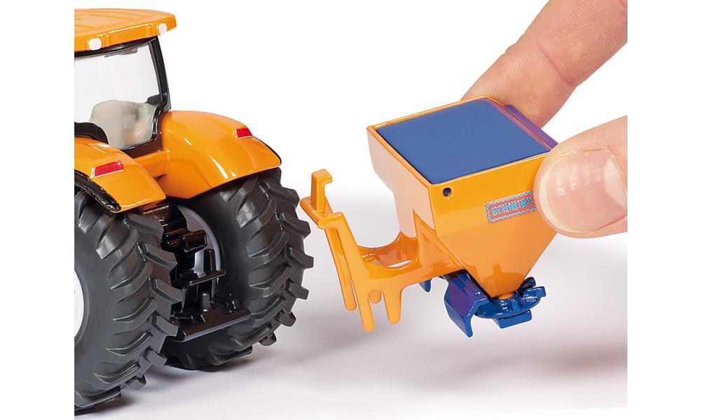 Jucarie - Tractor with Ploughing Plate and Salt Spreader | Siku - 9