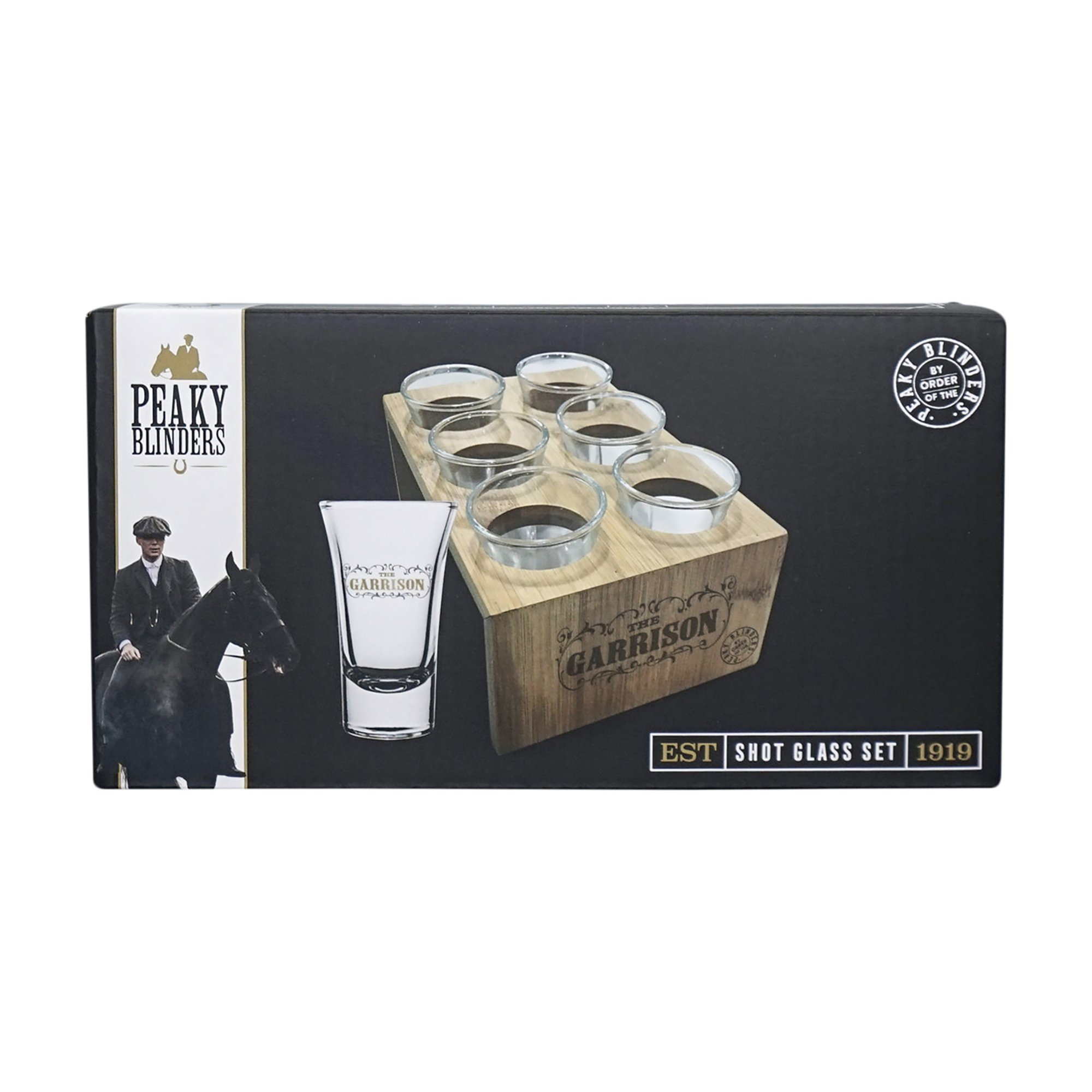 Set pahare - Peaky Blinders Shot Glass Set, The Garrison | Half Moon Bay