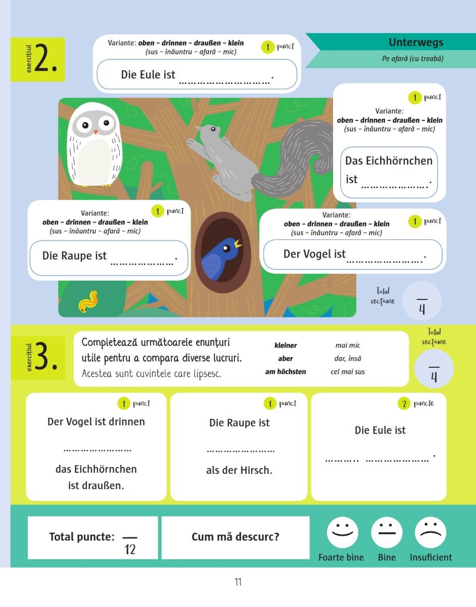 Carte de exercitii - Hallo Deutsch! Editie Bilingva | Sam Hutchinson, Emilie Martin - 3 | YEO