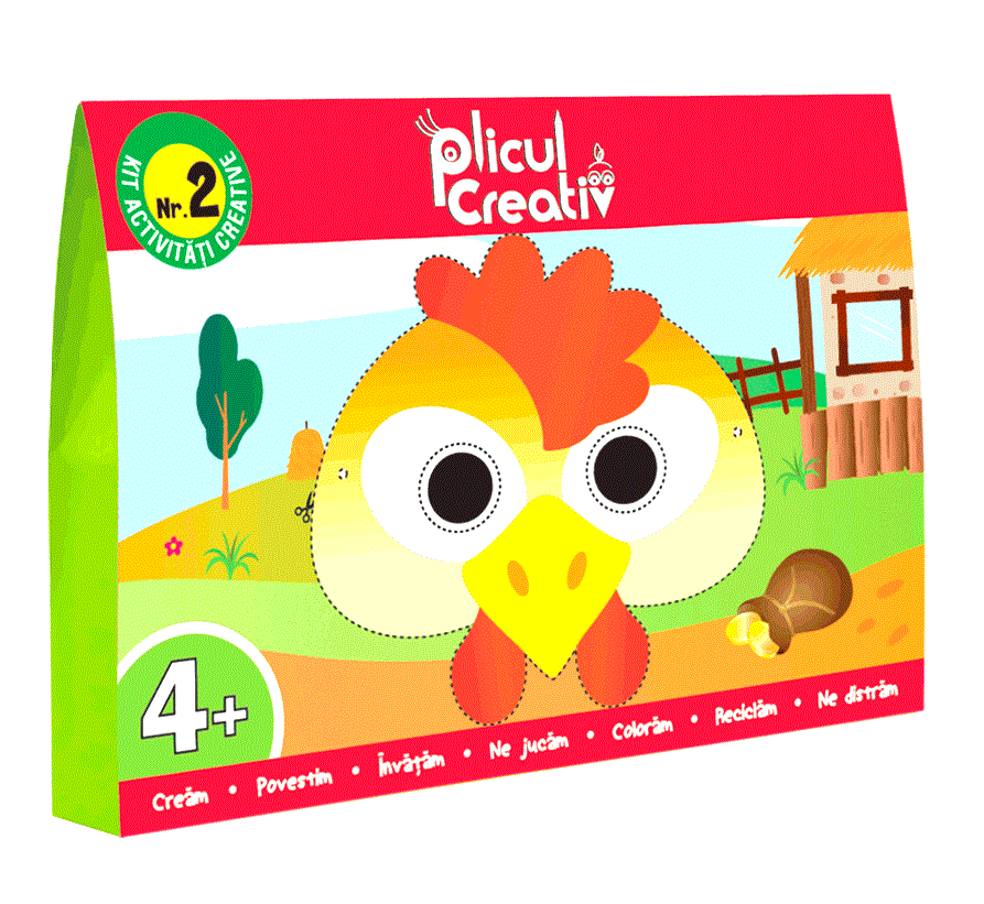 Kit 2 – Plicul Creativ – Set activitati educative si creative pentru copii | carturesti.ro