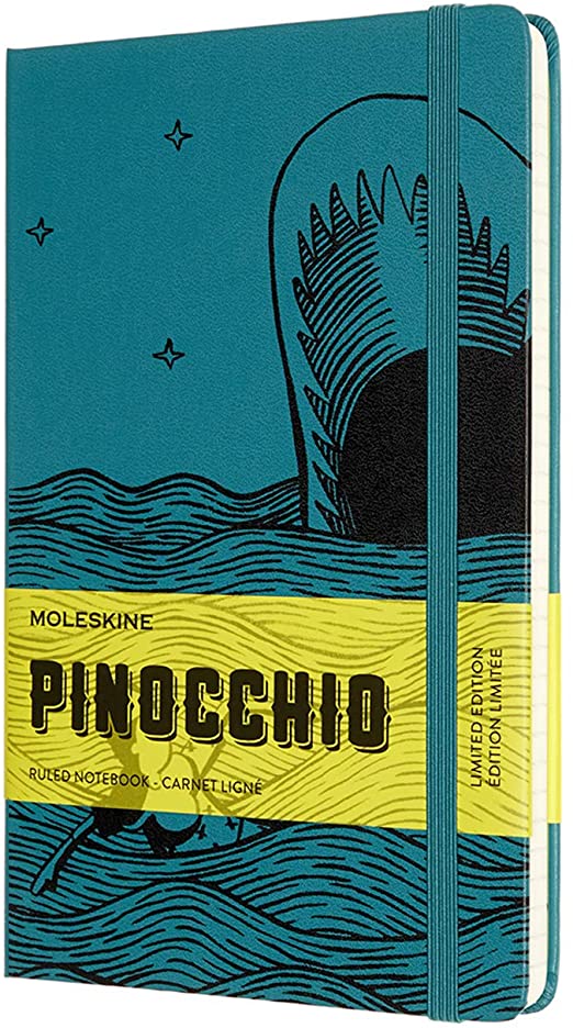 Carnet - Moleskine Limited Edition - Large, Hard Cover, Ruled - Pinocchio - The Dogfish | Moleskine