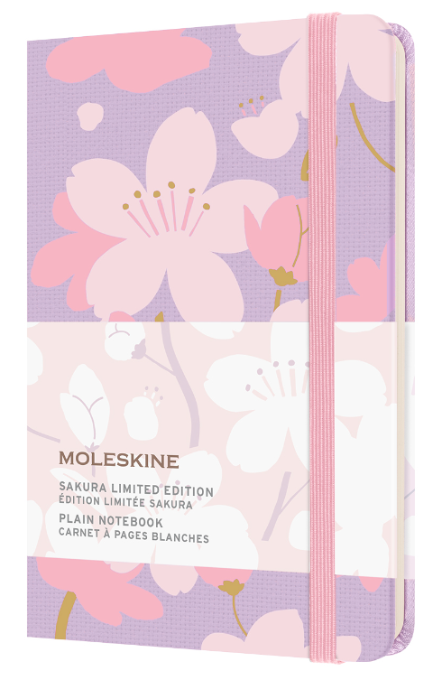 Carnet - Moleskine Sakura - Pocket, Hard Cover, Plain - Hanafubuki | Moleskine - 5 | YEO