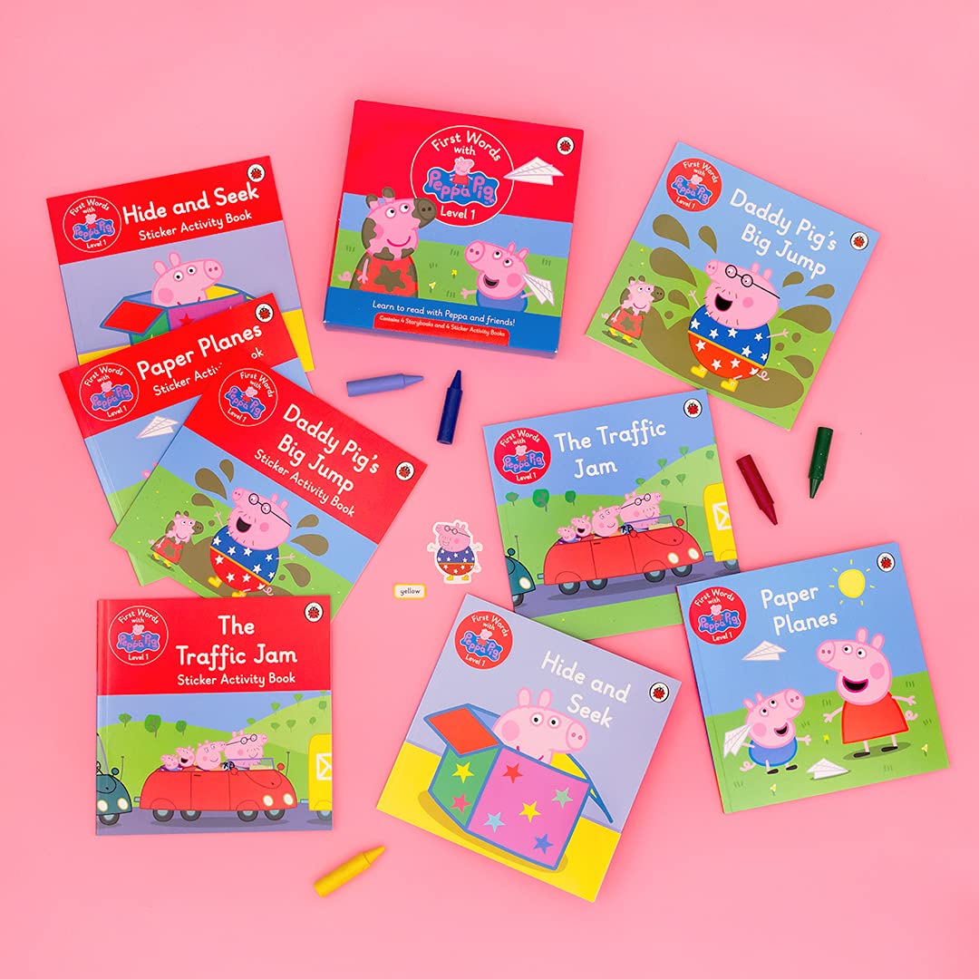 First Words with Peppa Level 1 Box Set | - 3 | YEO