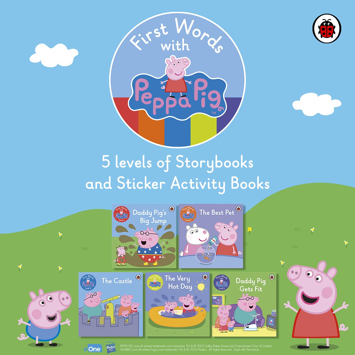 First Words with Peppa Level 1 Box Set | - 4 | YEO