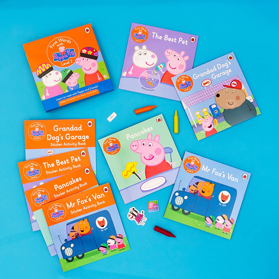 First Words with Peppa Level 2 Box Set | - 4 | YEO