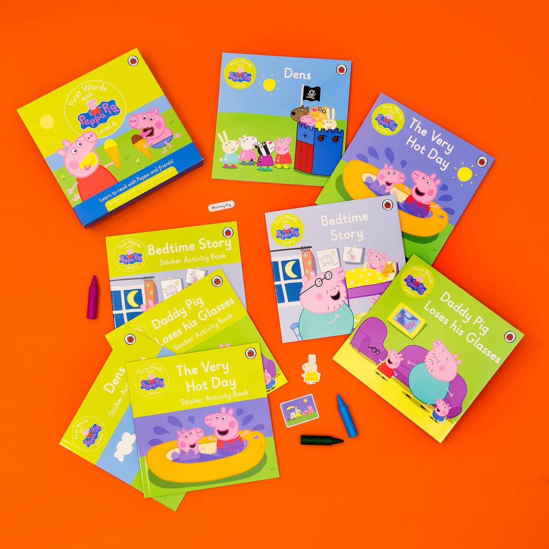 First Words with Peppa Level 4 Box Set | - 3 | YEO