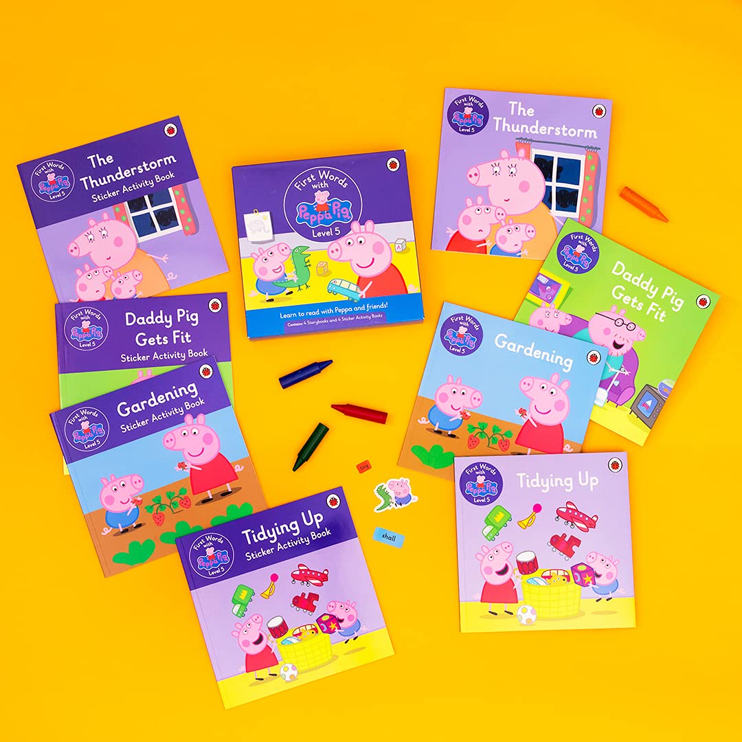 First Words with Peppa Level 5 Box Set | - 1 | YEO