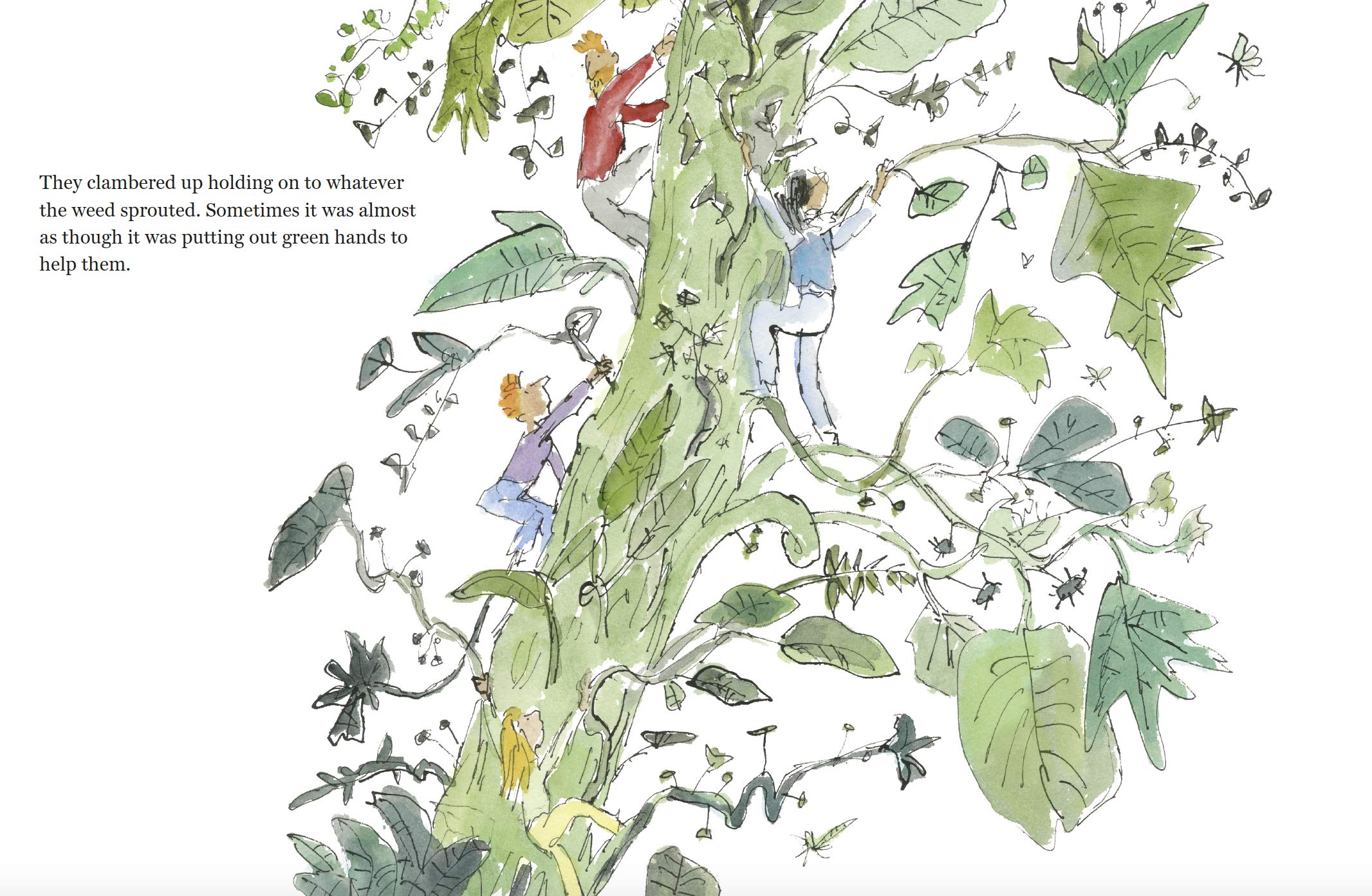 The Weed | Quentin Blake - 2 | YEO