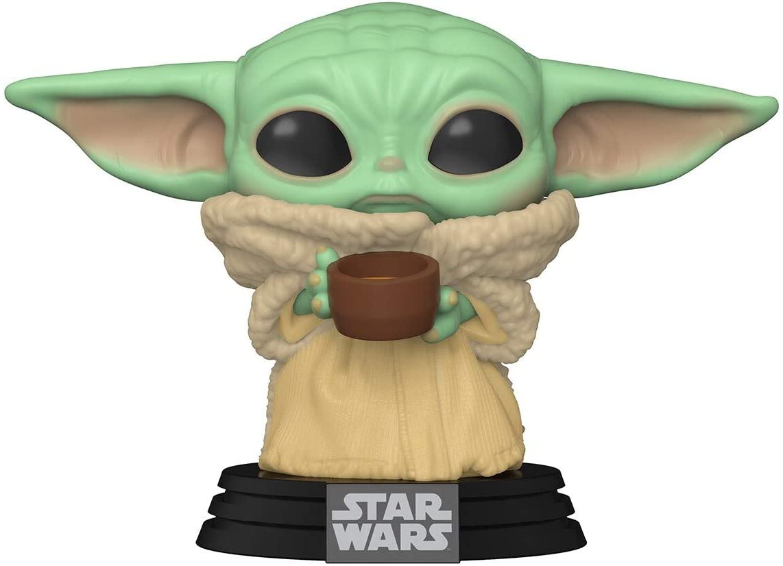 Figurina - Star Wars - Mandalorian - The Child with Cup | Funko