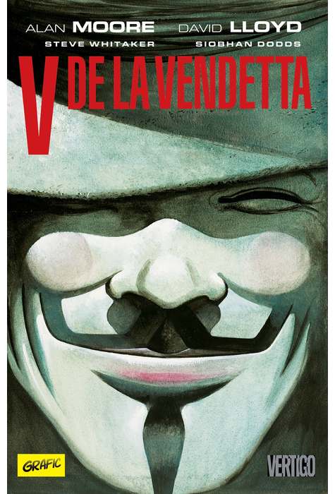PDF V de la Vendetta | Alan Moore carturesti.ro Benzi desenate