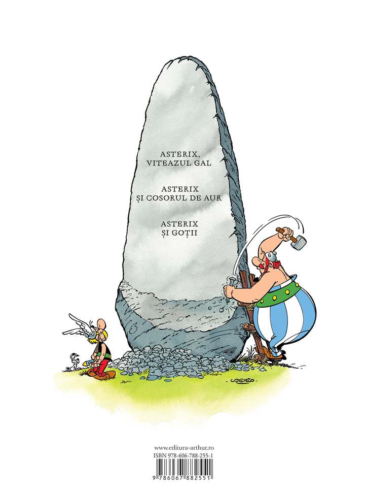 Asterix si cosorul de aur | Rene Goscinny, Albert Uderzo carturesti.ro Benzi desenate
