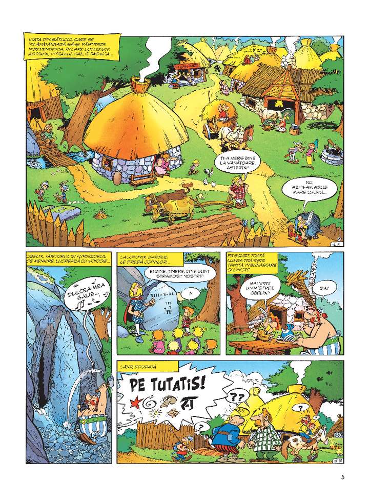 Asterix si cosorul de aur | Rene Goscinny, Albert Uderzo de la carturesti imagine 2021