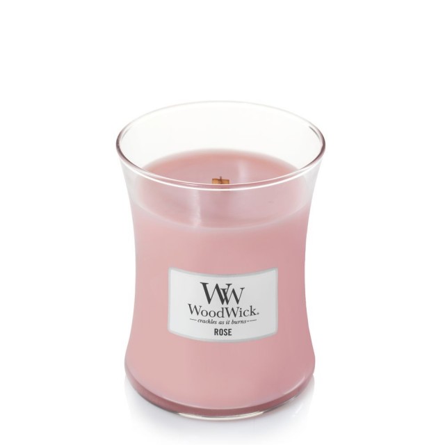 Lumanare parfumata - Rose, Medium Jar | WoodWick