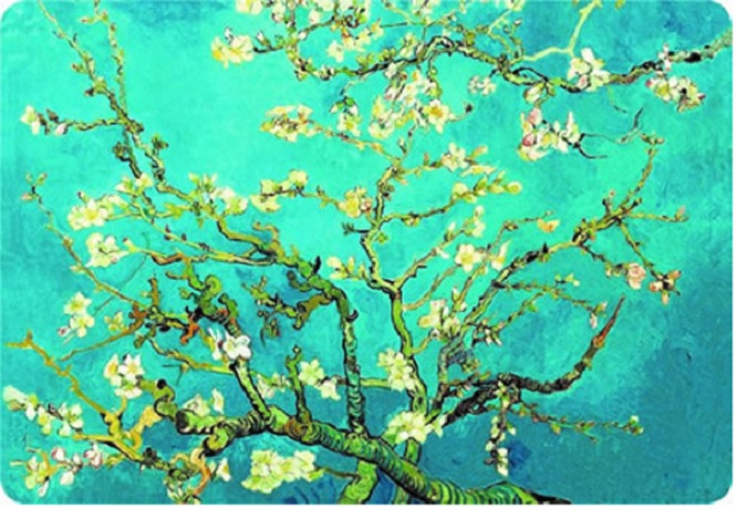  Suport farfurie - Van Gogh - Amandier en fleurs | Cartexpo 