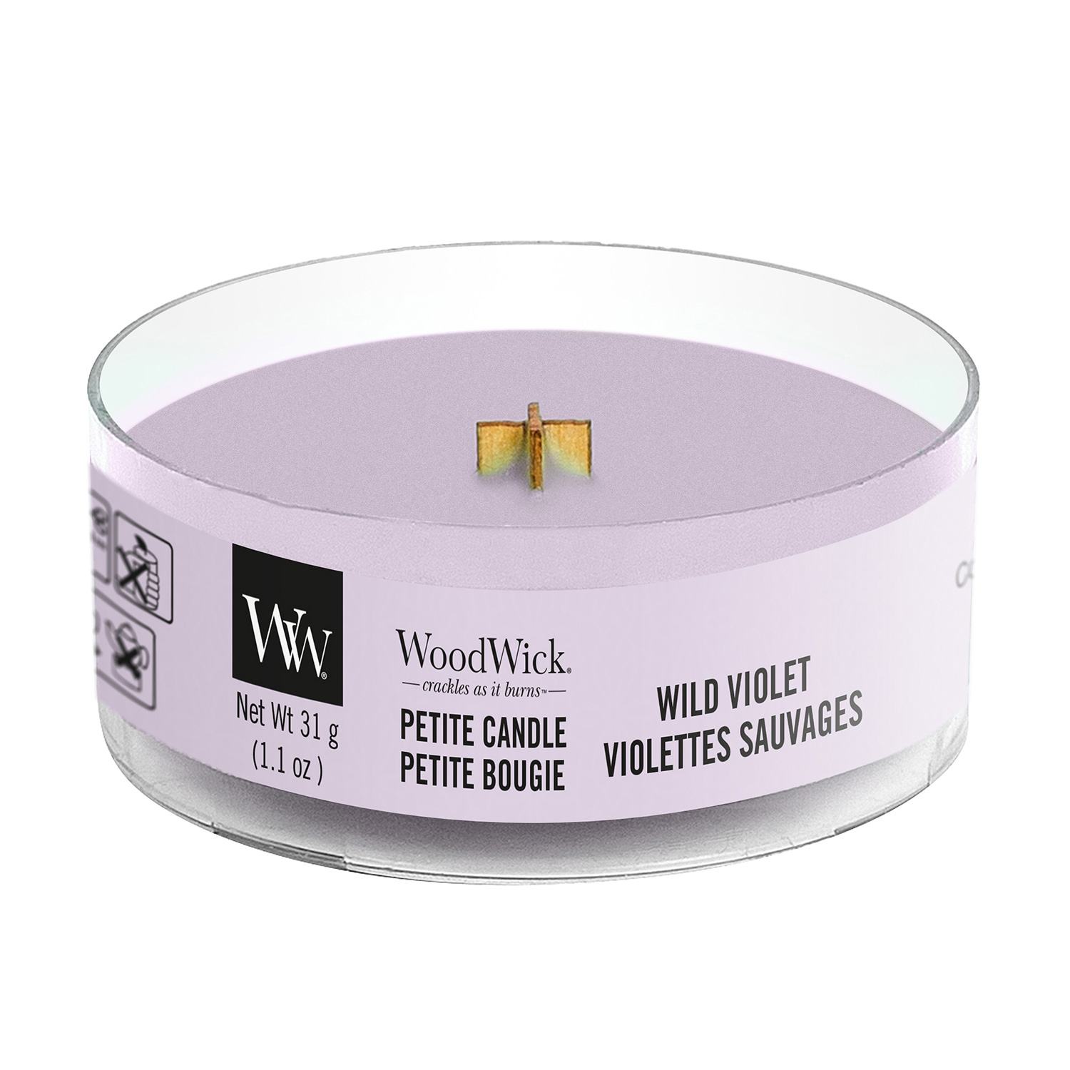  Lumanare parfumata - Petite Wild Violet | WoodWick 