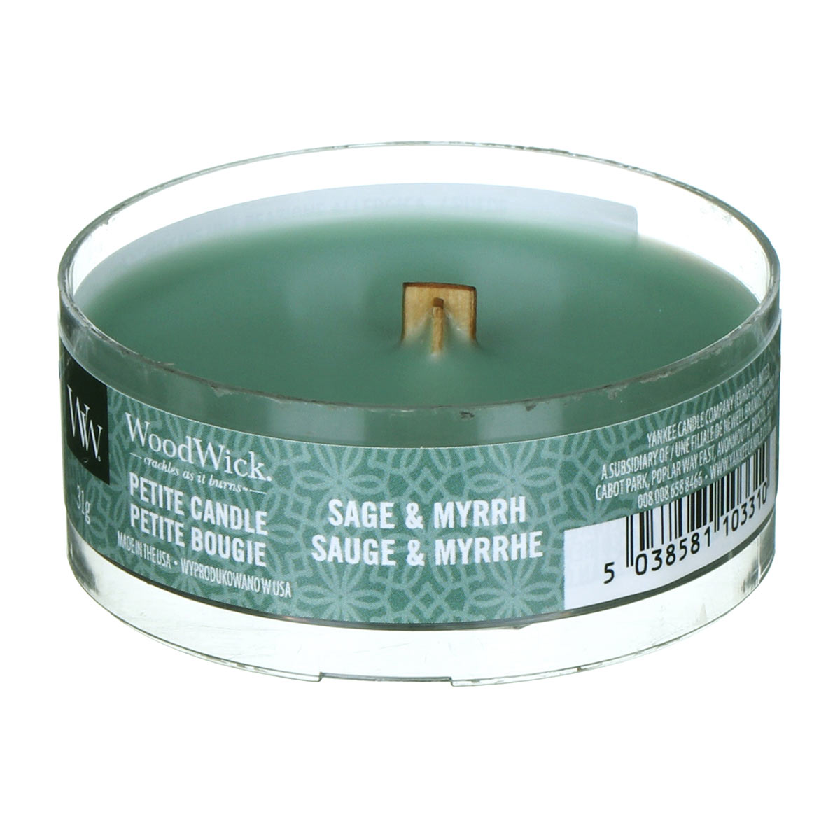 Lumanare parfumata - Petite Sage & Myrrh | WoodWick