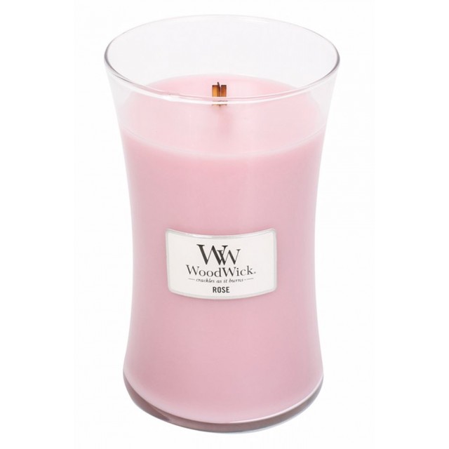  Lumanare parfumata - Rose, Large Jar | WoodWick 