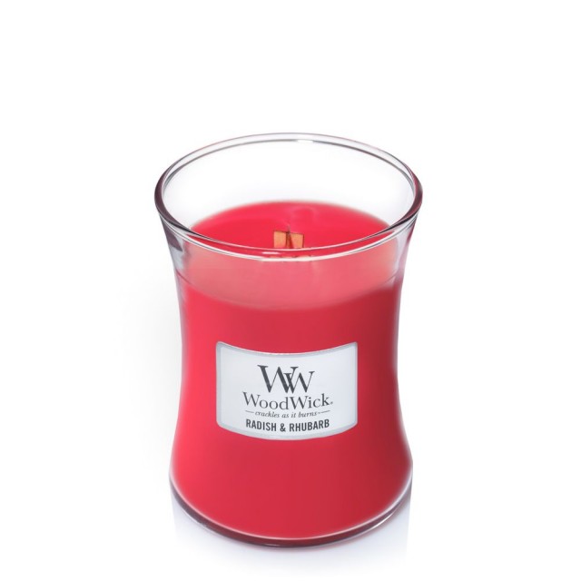 Lumanare parfumata - Radish & Rhubarb, Medium Jar | WoodWick