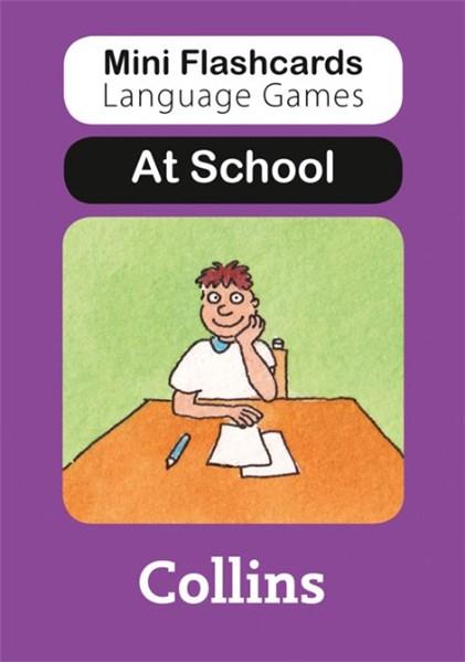 Collins Mini Flashcards Language Games - At School | Susan Thomas