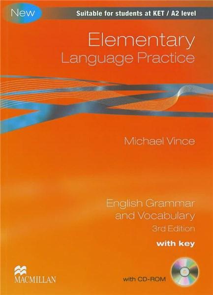 Vezi detalii pentru Elementary Language Practice with Key + CD-ROM Edition | Michael Vince