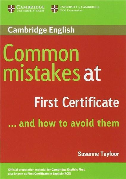 Common mistakes at First Certificate | Susanne Tayfoor