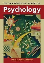 The Cambridge Dictionary of Psychology | David Matsumoto