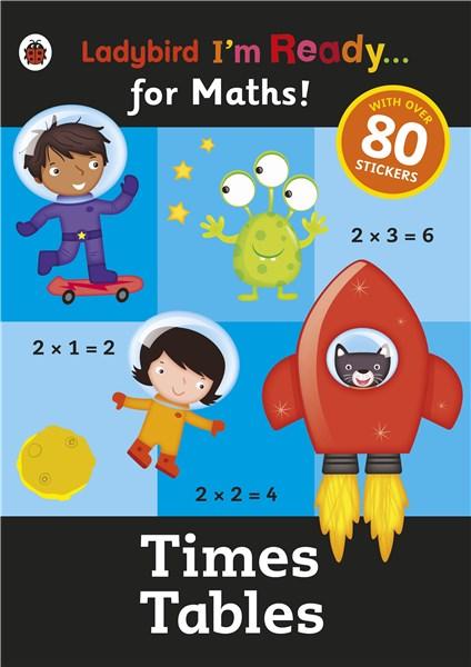 Times Tables: Ladybird I\'m Ready for Maths sticker workbook | Ladybird