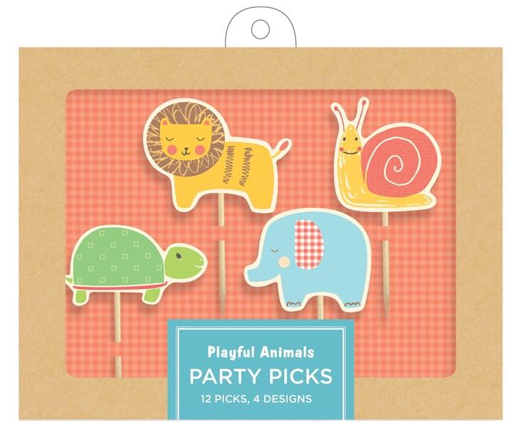 Playful Animals Party Picks | Galison