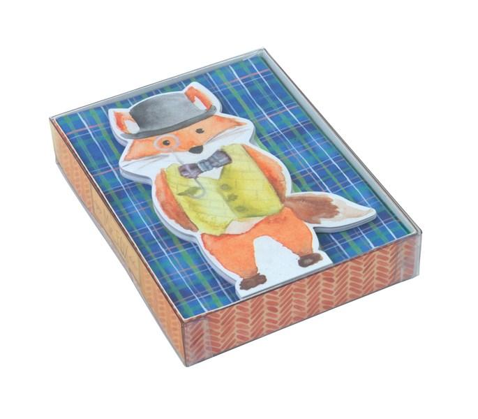 Mr. Fox Die-Cut Cards | Galison