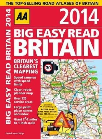 Vezi detalii pentru AA Big Easy Read Britain 2014 | AA Publishing