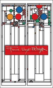 Frank Lloyd Wright\'s Coonley Window Notepad | Pomegranate