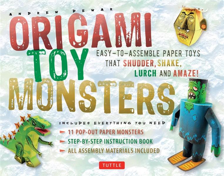 Origami Toy Monsters Kit | Andrew Dewar, Konstantin Vints
