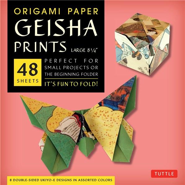 Origami Paper Geisha Prints Large | Tuttle Publishing