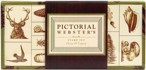 Pictorial Webster\'s Stamp Set | John Carrera