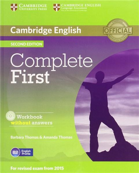 Complete First Workbook - Without Answers With Audio Cd | Barbara Thomas, Amanda Thomas