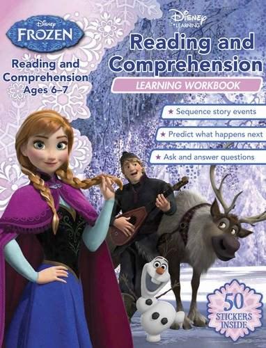 Vezi detalii pentru Frozen - Reading and Comprehension - Learning Workbook (Ages 6-7) | Disney