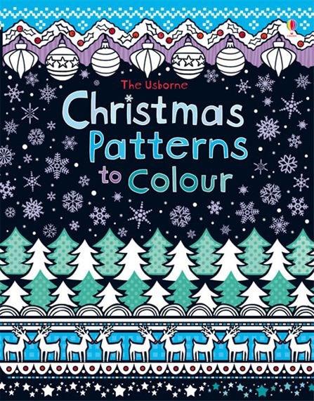 Vezi detalii pentru Christmas patterns to colour | Kirsteen Rogers