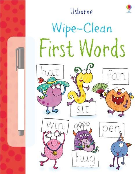 Wipe Clean First Words | Jessica Greenwell