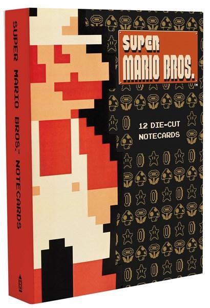 Super Mario Bros. 12 Die-Cut Notecards | Nintendo