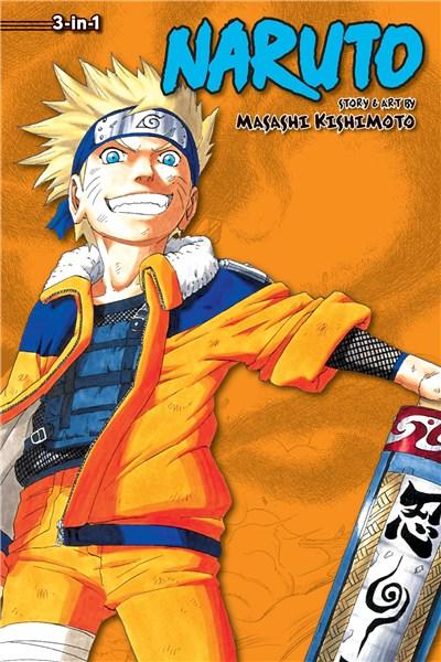Naruto (3-in-1 Edition) - Volume 4 | Masashi Kishimoto
