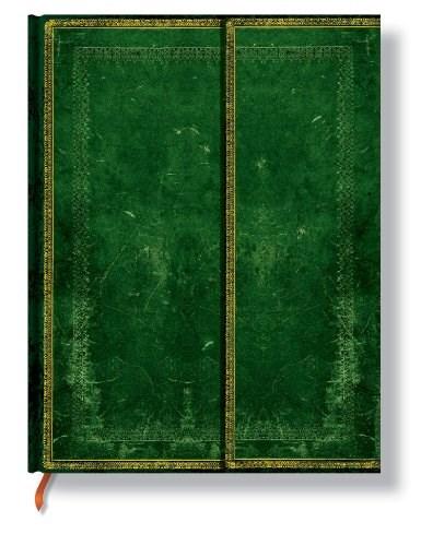 Paperblanks Old Leather Jade Ultra Notebook with Lined Pages | Paperblanks