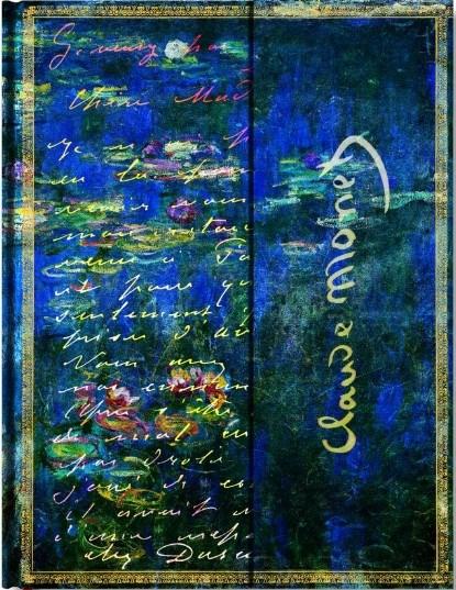 Paperblanks Monet (Water Lilies), Letter to Morisot - Embellished Manuscripts - Ultra Unlined Notebook | Paperblanks