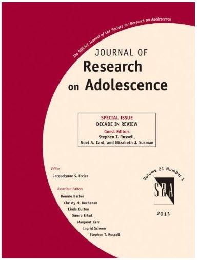 Journal of Research on Adolescence: Decade in Review | Stephen T. Russell, Noel A. Card, Elizabeth Susman