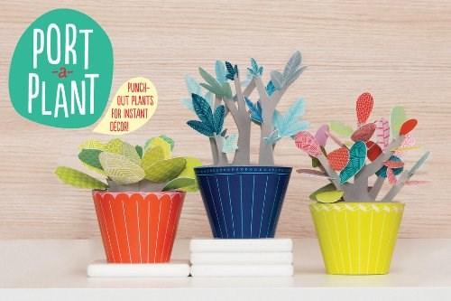 Port-a-Plant punch-out plants | Chronicle Books