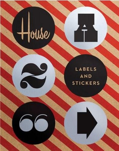 House Industries Labels & Stickers: Over 299 Typographic Stickers for Decor and Design |