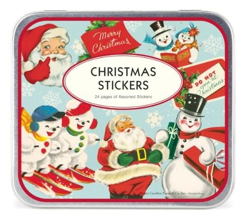 Decorative Stickers Christmas, Assorted | Cavallini Papers & Co. Inc.
