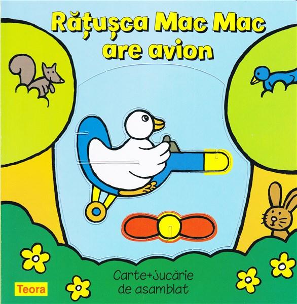 Ratusca Mac Mac are avion | carturesti.ro imagine 2022