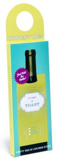 Make a Toast Wine Gift Tags | Knock Knock - 1 | YEO