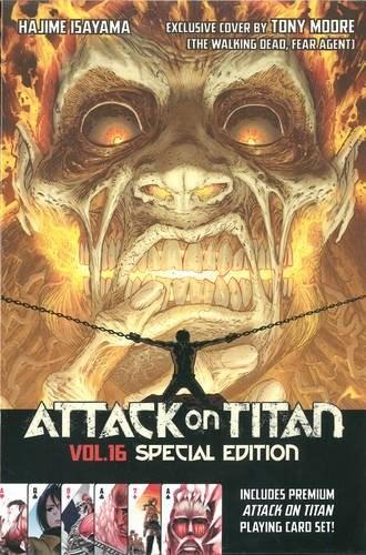 Attack on Titan Vol. 16 - Special Edition with Playing Cards | Hajime Isayama
