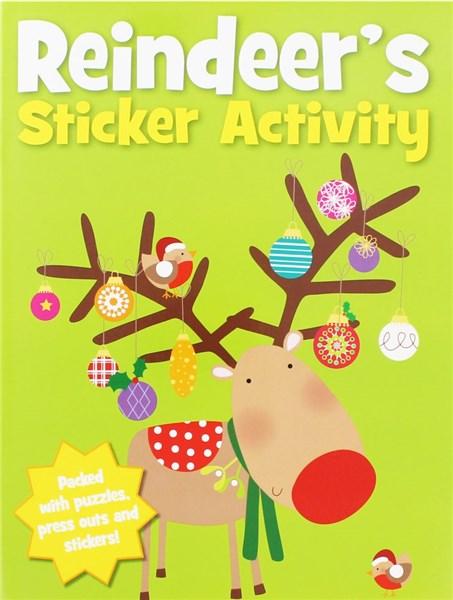 Reindeer\'s Sticker Activity | Carly Blake